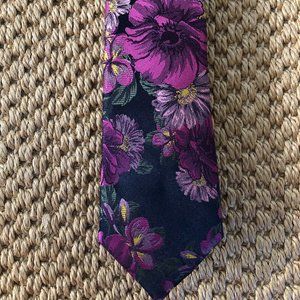 Men's Bespoke Floral Slim Tie